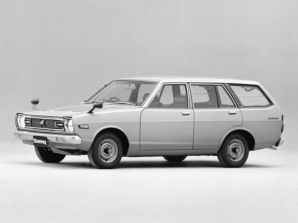 Nissan Sunny (VB312, VHB312) 4 поколение, рестайлинг, универсал (10.1981 - 07.1983)